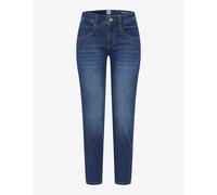 Brax Damen Röhrenjeans Style Shakira S verkürzte Five-Pocket Free to Move Light Blau Gr. 38