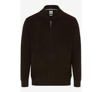 Brax John Regular Fit Strickjacke braun, Faux-uni