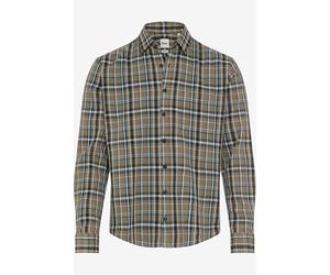 Brax Kay C Modern Fit Hemd braun, Kariert