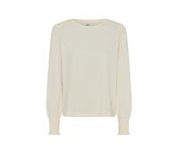 Brax Damen Langarmshirt Style CAITLIN L soft ecru, cremeweiß, Gr. 34