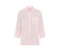 Kurzarmbluse BRAX "Style VICKI", Damen, Gr. 38, hellrosa, Web, 100% Leinen, Blusen (50852117-38) hellrosa