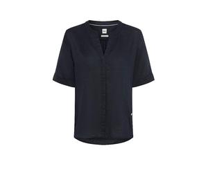 BRAX Leinenblusenshirt VERI dunkelblau | 40