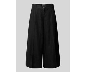 Brax Loose Fit Leinenhose mit elastischem Bund Modell 'MELLI' in Black, Größe 44