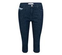 Brax Damen Style Mary C Ultralight Denim 5-Pocket Capri,Clean Dark Blue,32W / 30L