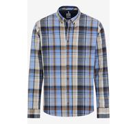 Brax Modern Fit Flanellhemd Baltic, Einfarbig