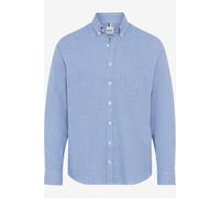 Brax Modern Fit Flanellhemd blau, Hahnentritt