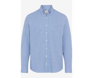 Brax Modern Fit Flanellhemd blau, Hahnentritt