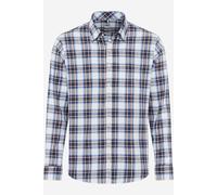 Brax Modern Fit Flanellhemd blau, Kariert