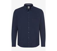Brax Modern Fit Flanellhemd dunkelblau, Faux-uni