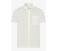 Poloshirt BRAX "Style PIROZ", Herren, Gr. XL (54), sanftes weiß, 65% Baumwolle, 35% Polyester, Shirts (93005129-XL) sanftes weiß