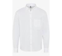 Brax Hemd Style DANIEL Modern Fit – 97% Baumwolle, 3% Elasthan Weiß Gr. L