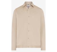 Brax Modern Fit Hemdjacke beige, Einfarbig