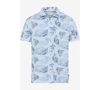 Poloshirt BRAX "Style PEPE", Damen, Gr. XL (54), blau, 65% Baumwolle, 35% Polyester, Shirts (36451945-XL) blau