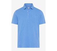 Brax Herren Polo Style PAVO fresh blue, Blau, Gr. S