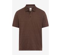 Brax Modern Fit Poloshirt Kurzarm braun