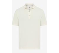 Poloshirt BRAX "Style PAN", Herren, Gr. XXXL (58/60), sanftes weiß, 100% Baumwolle, Shirts (62162502-XXXL) sanftes weiß