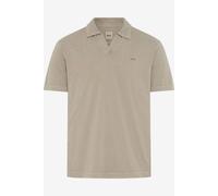 Brax Modern Fit Poloshirt Kurzarm hellbraun