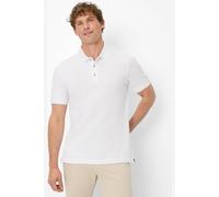 Brax Modern Fit Poloshirt Kurzarm weiss