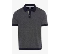 Brax Modern Fit Strickpolo dunkelblau, Einfarbig