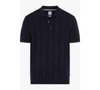 Brax Modern Fit Strickpullover Rundhalsmarine, Einfarbig