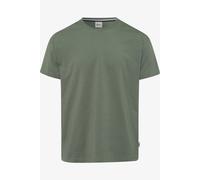 Brax Modern Fit T-Shirt Rundhals grün, Einfarbig