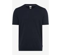 Brax Modern Fit T-Shirt Rundhals marine, Einfarbig