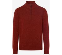 Brax Modern Fit Troyer Burned Red, Faux-uni