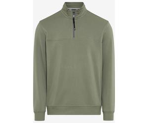 Brax Performance Regular Fit Troyer grün, Einfarbig