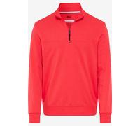 Strickpullover BRAX "Style SION", Herren, Gr. L (52), rot, 82% Baumwolle, 18% Polyester, Pullover Strickpullover (21681536-L) rot