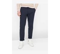 Chinohose BRAX "Style PHIL", Herren, Gr. 38, Länge 36, blau (navy), Web, 66% Polyester, 28% Viskose, 6% Elasthan, Hosen Chinohose (35560604-38) navy