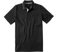 Brax Polo-Shirt Herren Mikrofaser schwarz, S
