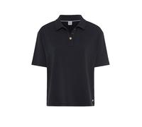 Poloshirt BRAX "Style CARA S", Damen, Gr. 40, navy, 67% Viskose, 26% Polyester, 7% Elasthan, Shirts (60347456-40) navy