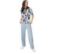 Brax Poloshirt Style CLEO S Damen 97% Baumwolle 3% Elasthan Navy Größe 48