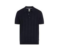 Rundhalspullover BRAX "Style PASCAL", Herren, Gr. XXXL (58/60), navy, Strick, 44% Baumwolle, 36% Leinen, 20% Polyester, Pullover Rundhalspullover (59787338-XXXL) navy