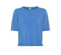 Strickpullover BRAX "Style NINA", Damen, Gr. 40, hellblau, Strick, 90% Schurwolle, 10% Kaschmir, Rundhals, Pullover Strickpullover (83068736-40) hellblau