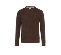 Brax Herren Strickpullover Style RICK chocolate, dunkelbraun, Gr. XL
