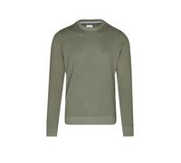 Rundhalspullover BRAX "Style RICK", Herren, Gr. S (48), olivgrün, Strick, 100% Baumwolle, Rundhals, Pullover Rundhalspullover (84458407-S) olivgrün
