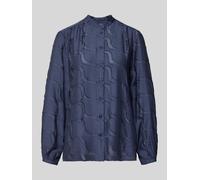 Brax Regular Fit Bluse aus Viskose-Mix Modell 'VIVI' in Dunkelblau, Größe 40