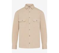 Brax Regular Fit Hemd beige, Einfarbig