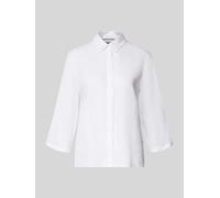Brax Regular Fit Hemdbluse aus reinem Leinen Modell 'VICKY' in Weiss, Größe 40
