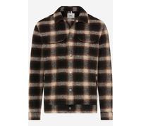 Sweatjacke BRAX "Style SANTIAGO", Herren, Gr. XXXL (58/60), braun, Web, 77% Polyester, 23% Wolle, Sweatjacken Sweatjacke (59551467-XXXL) braun