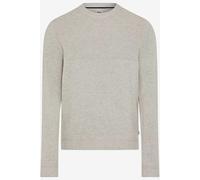 Brax Regular Fit Strickpullover Rundhalsbeige, Einfarbig