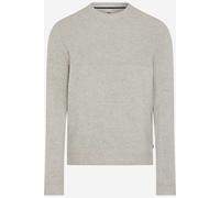 Brax Regular Fit Strickpullover Rundhalsbeige, Einfarbig