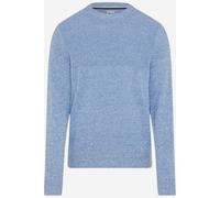 Brax Regular Fit Strickpullover Rundhalsblau, Einfarbig