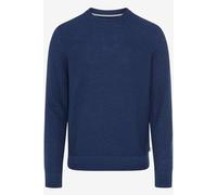 Brax Herren Strickpullover Style RICK cove, Blau, Gr. M