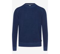 Brax Herren Strickpullover Style ROY baltic, Blau, Gr. S