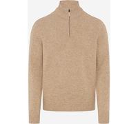 Brax Regular Fit Troyer Light Camel, Einfarbig