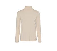 Sweatshirt BRAX "Style CARINA L", Damen, Gr. 40, beige, 47% Baumwolle, 47% Modal, 6% Elasthan, Langarm, Sweatshirts (86781136-40) beige