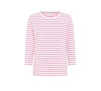 Brax Fashion Damen-Shirt Style BONNIE Structure Stripe raspberry sorbet Rosa Gr. 48