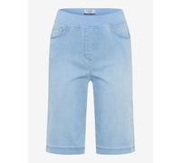 BRAX - Shorts im 5-Pocket-Style mit elastischem Bund blau - Gr. - 36